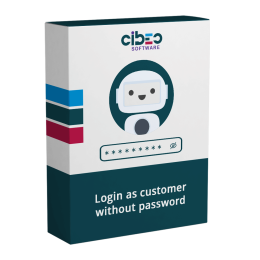 Login as customer without password - Module Prestashop - CIBEO Software