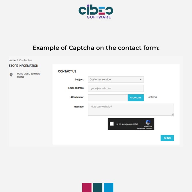 Captcha Ultimate - Module Prestashop - CIBEO Software