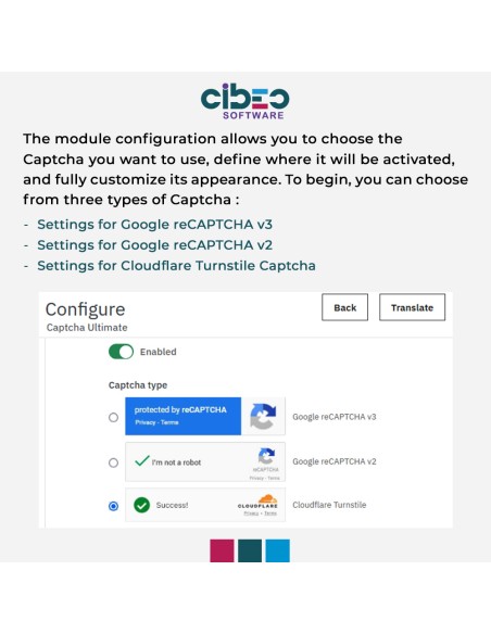 Captcha Ultimate - Module Prestashop - CIBEO Software Captcha Ultimate - Module Prestashop - CIBEO Software