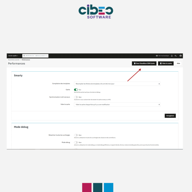 Cloudflare CDN purge cache - Module Prestashop - CIBEO Software