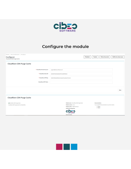Cloudflare CDN purge cache - Module Prestashop - CIBEO Software Cloudflare CDN purge cache - Module Prestashop - CIBEO Software